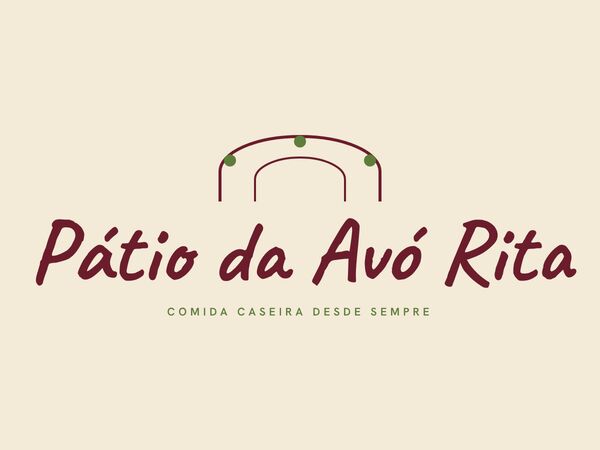 Proposta 3 de logótipo para O Pátio da Avó Rita