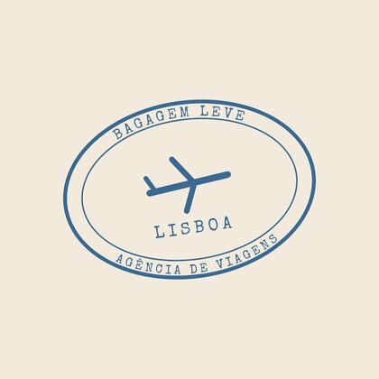 Logótipo de Bagagem Leve, Agência de viagens