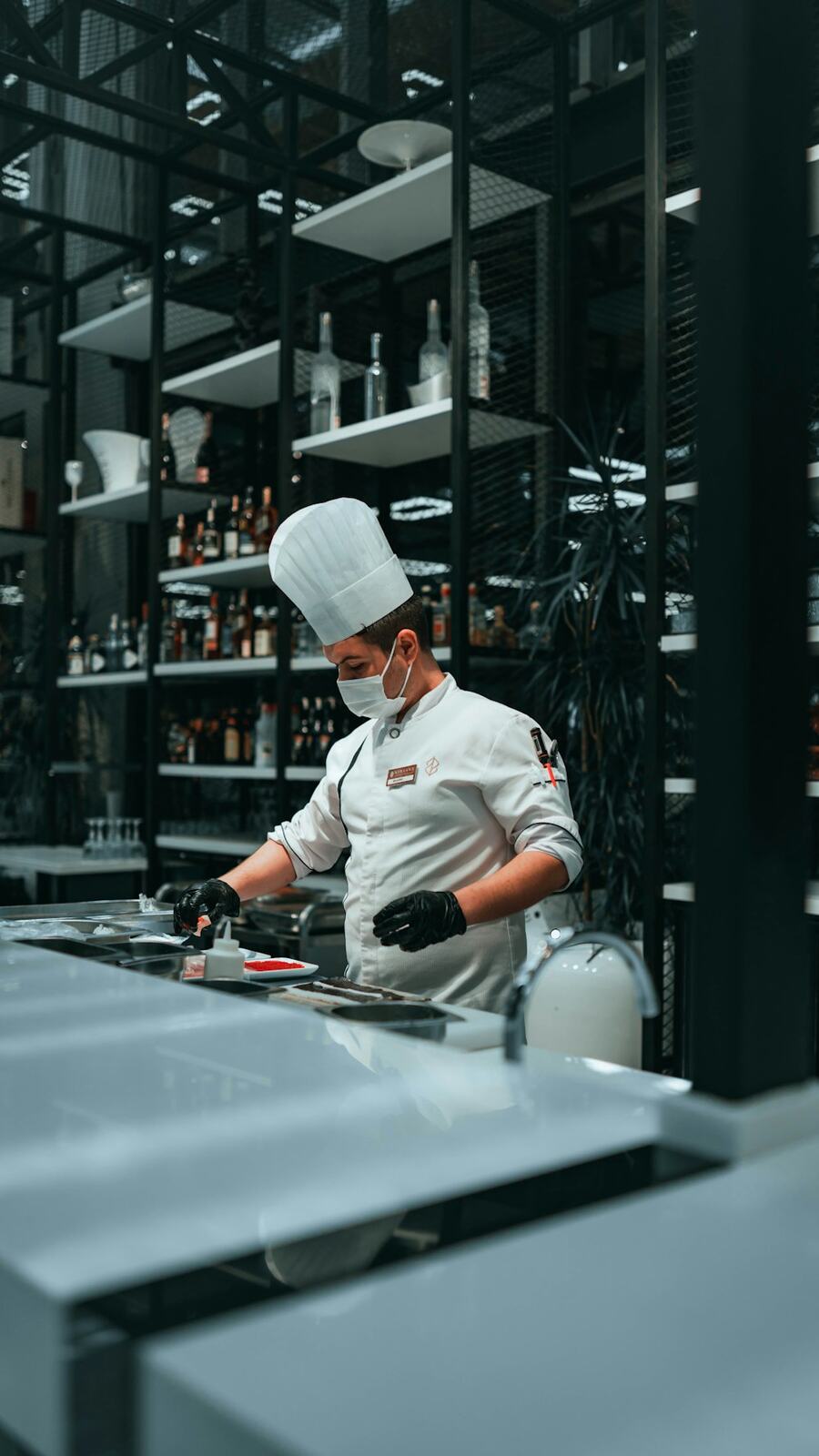 Chef na cozinha